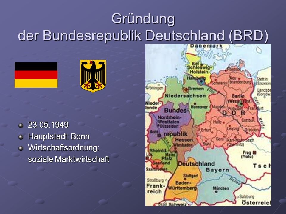 BRD und DDR – Zwei deutsche Staaten - ppt video online herunterladen