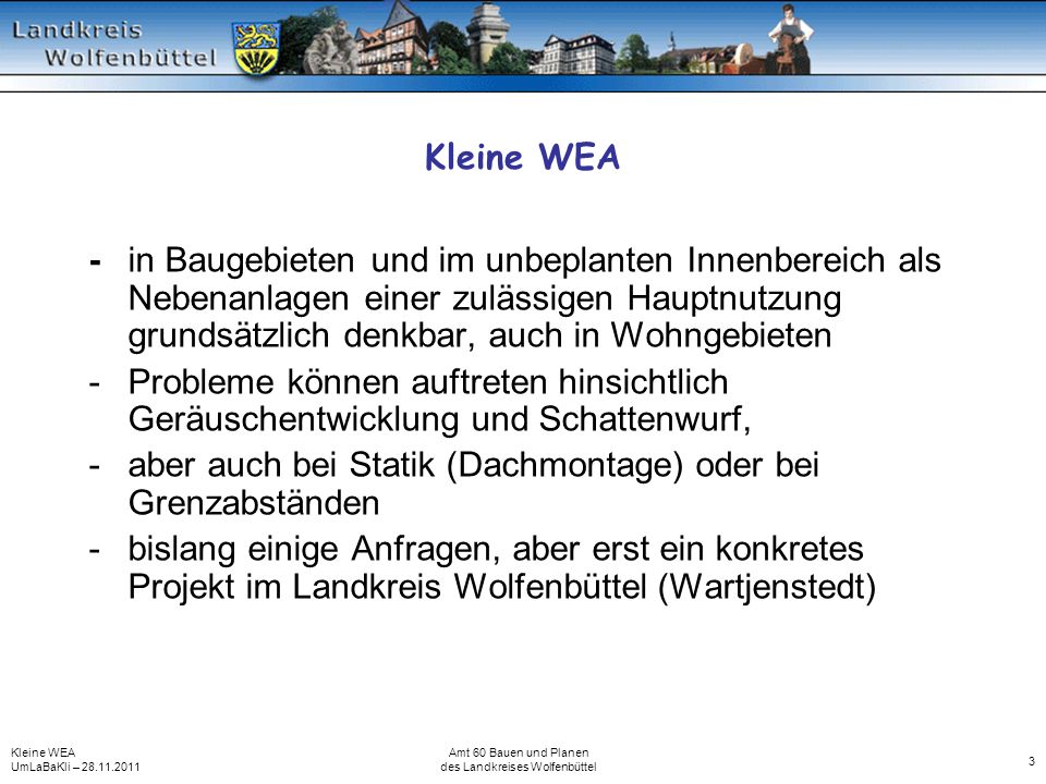 des Landkreises Wolfenbüttel