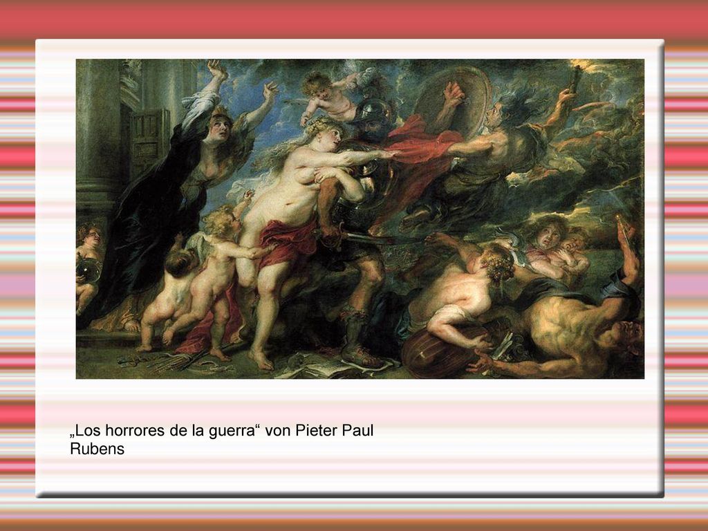 „Los horrores de la guerra von Pieter Paul Rubens