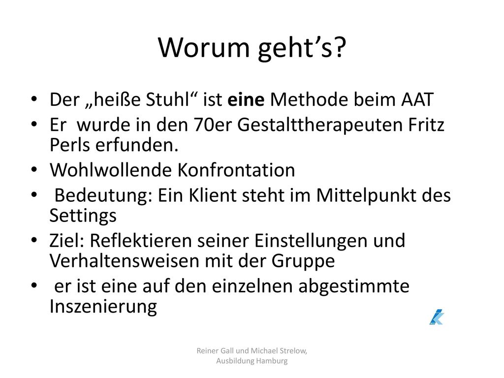 Reiner Gall und Michael Strelow, Ausbildung Hamburg - ppt herunterladen