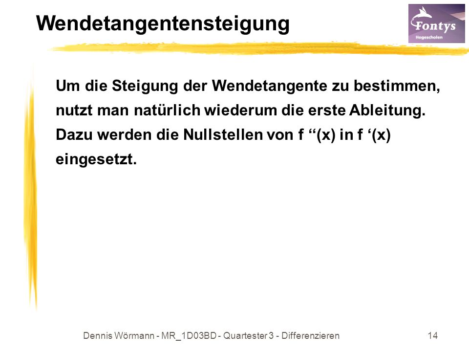Dennis Wörmann - MR_1D03BD - Quartester 3 - Differenzieren