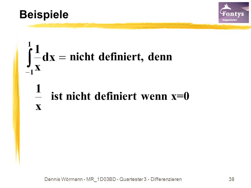 Dennis Wörmann - MR_1D03BD - Quartester 3 - Differenzieren