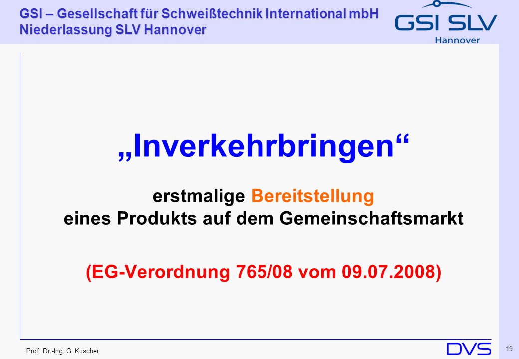 erstmalige Bereitstellung eines Produkts auf dem Gemeinschaftsmarkt