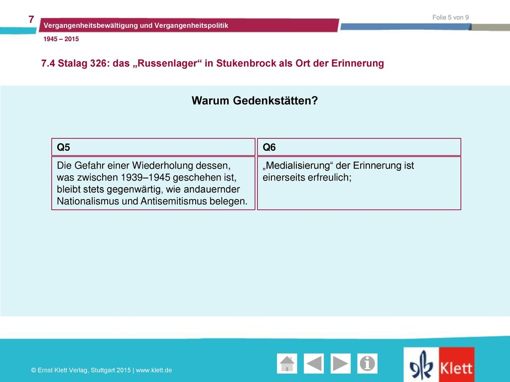 7.4 Stalag 326: das „Russenlager in Stukenbrock als Ort der Erinnerung