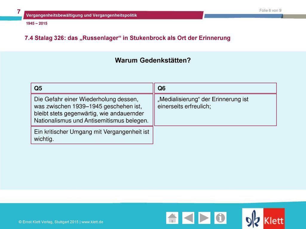 7.4 Stalag 326: das „Russenlager in Stukenbrock als Ort der Erinnerung