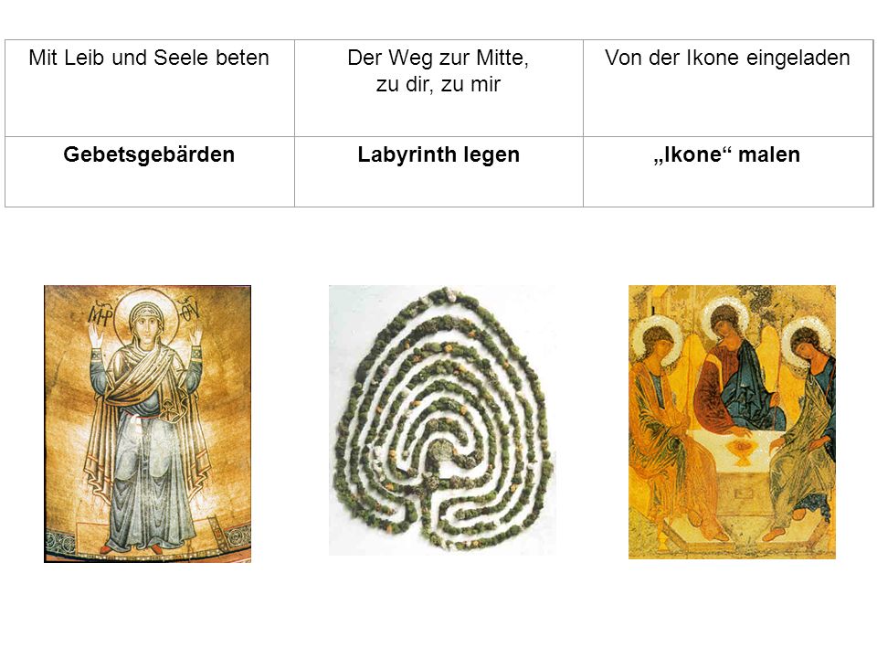 Mit Leib und Seele beten Der Weg zur Mitte, zu dir, zu mir