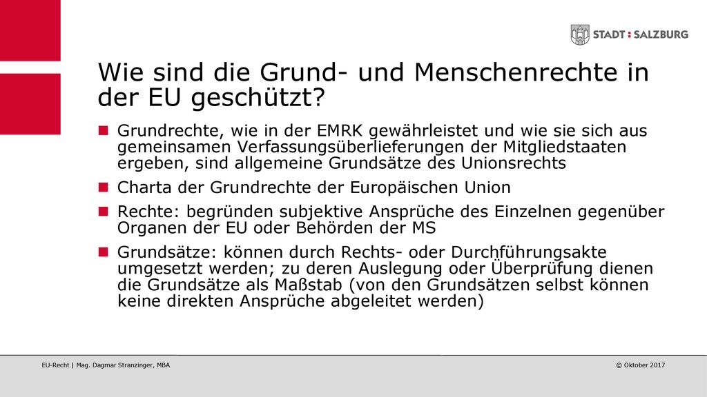 Wie sind die Grund- und Menschenrechte in der EU geschützt