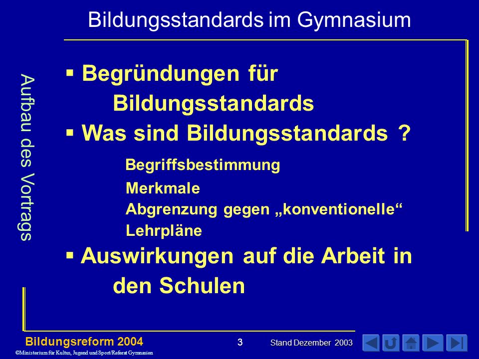©Ministerium für Kultus, Jugend und Sport/Referat Gymnasien