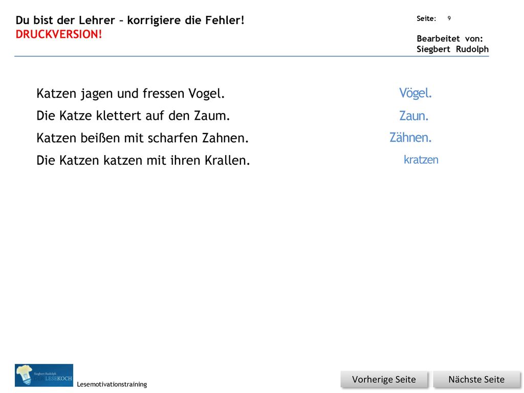 Katzen jagen und fressen Vogel. Die Katze klettert auf den Zaum.