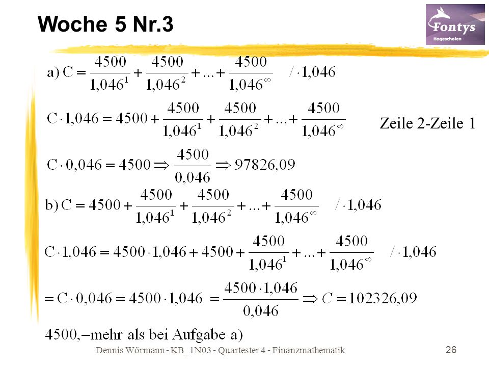 Dennis Wörmann - KB_1N03 - Quartester 4 - Finanzmathematik