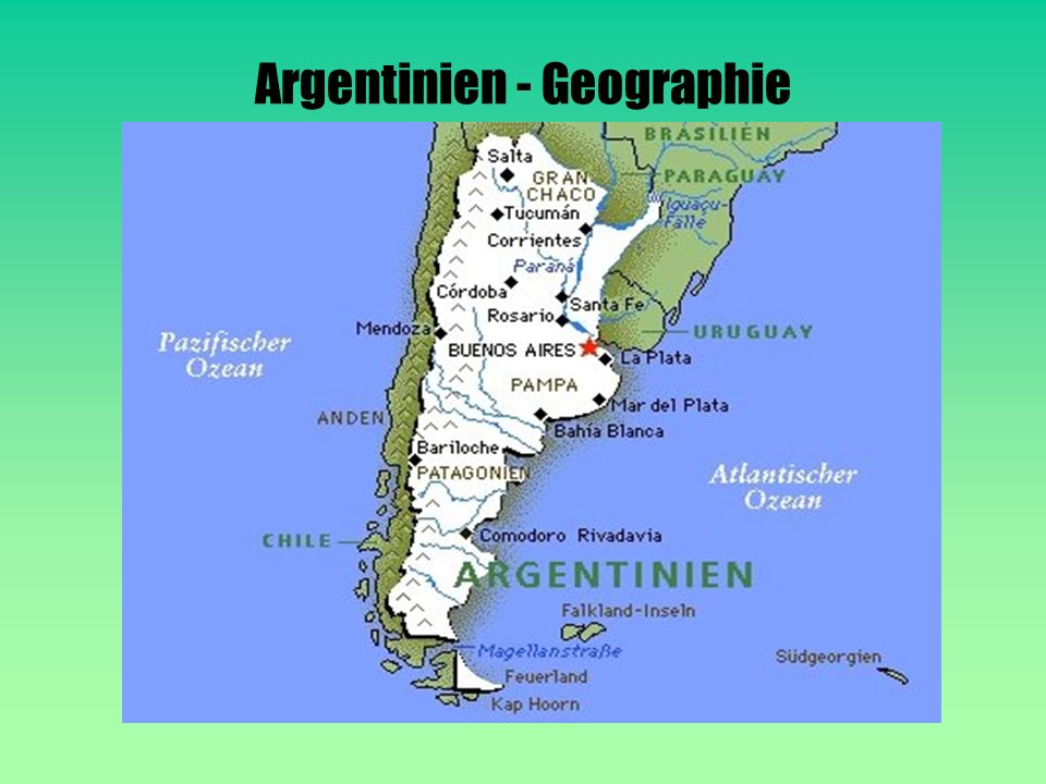 Argentinien - Geographie