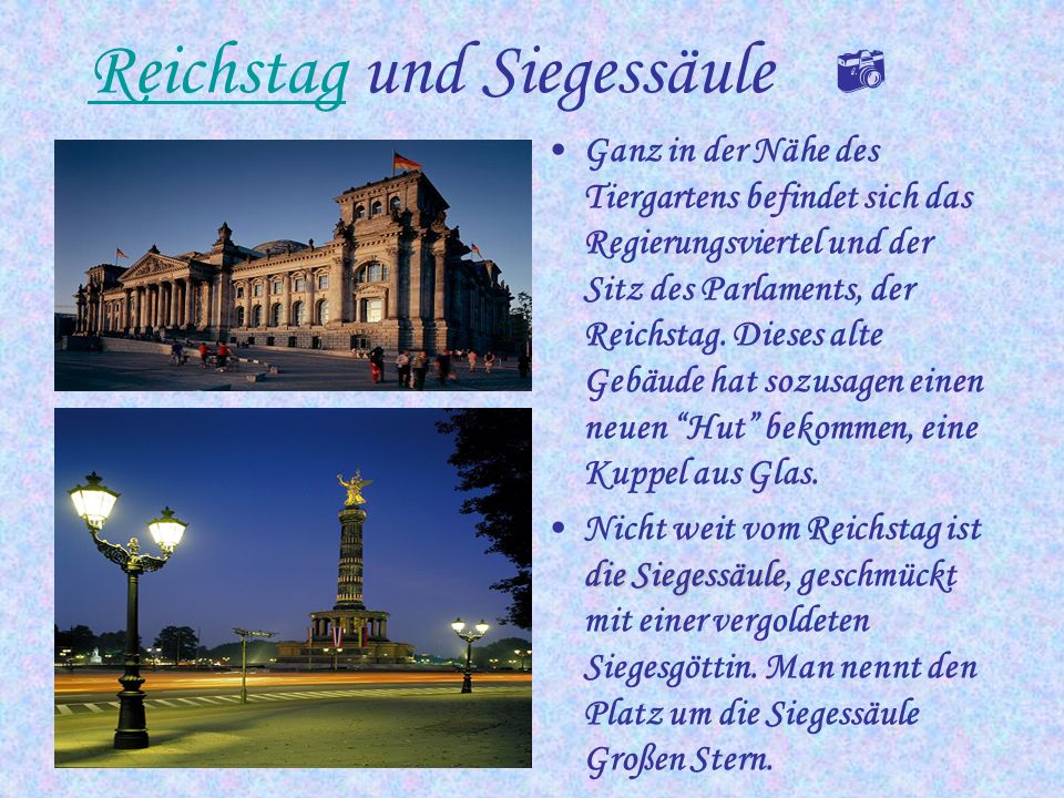 Reichstag und Siegessäule 