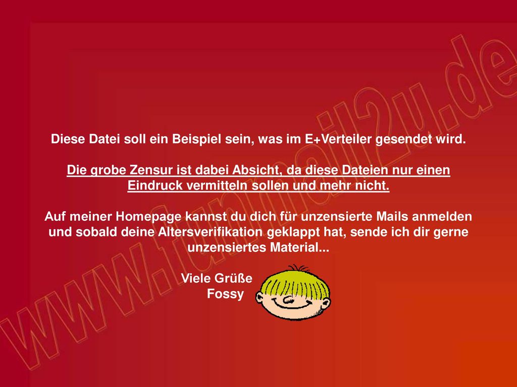 Diese Datei soll ein Beispiel sein, was im E+Verteiler gesendet wird.