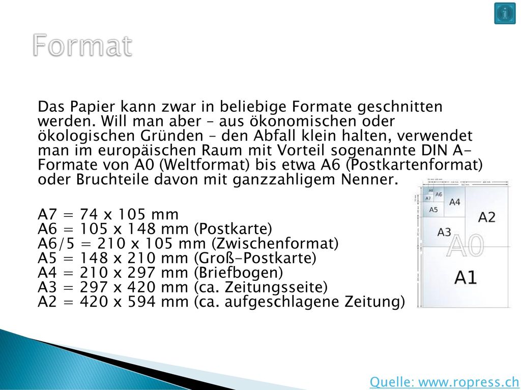 Papier Eigenschaften. - ppt herunterladen