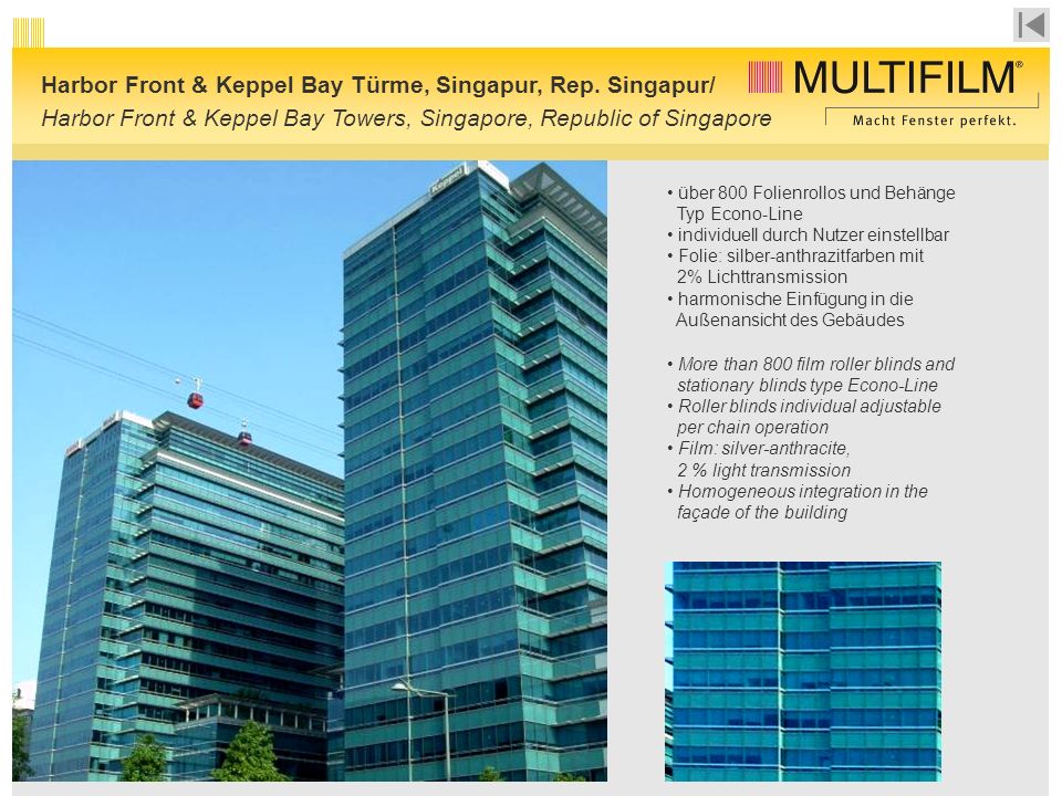 Harbor Front & Keppel Bay Türme, Singapur, Rep. Singapur/