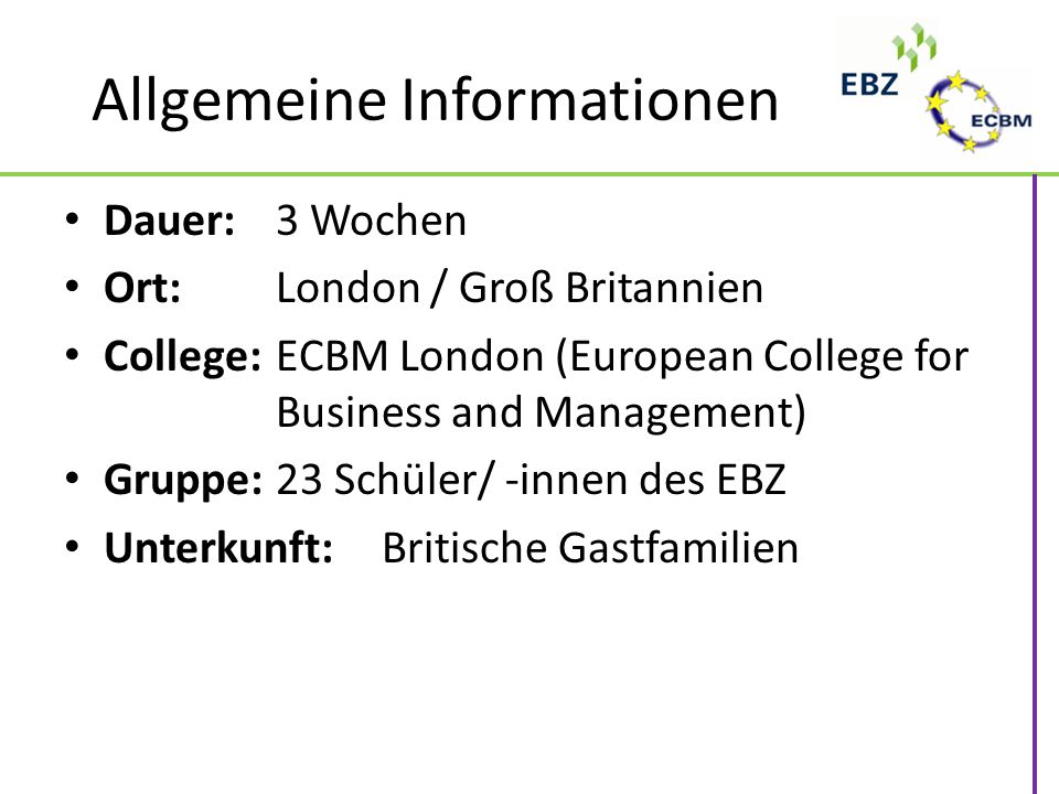 Allgemeine Informationen