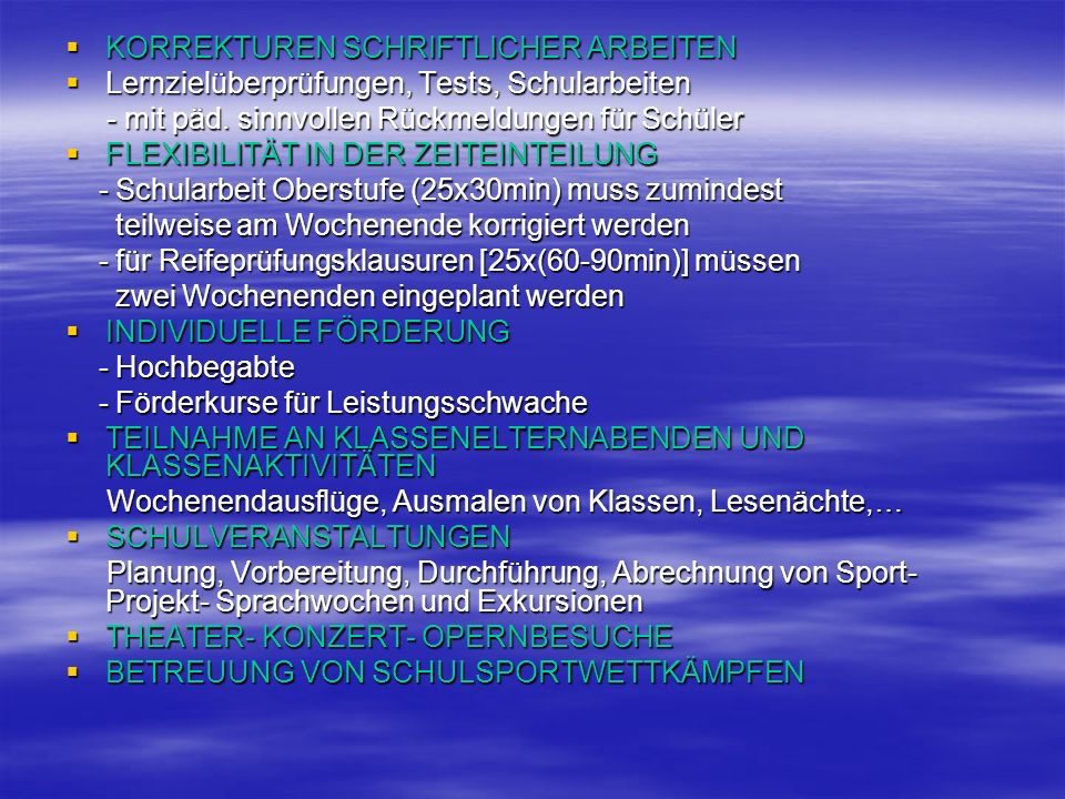 KORREKTUREN SCHRIFTLICHER ARBEITEN