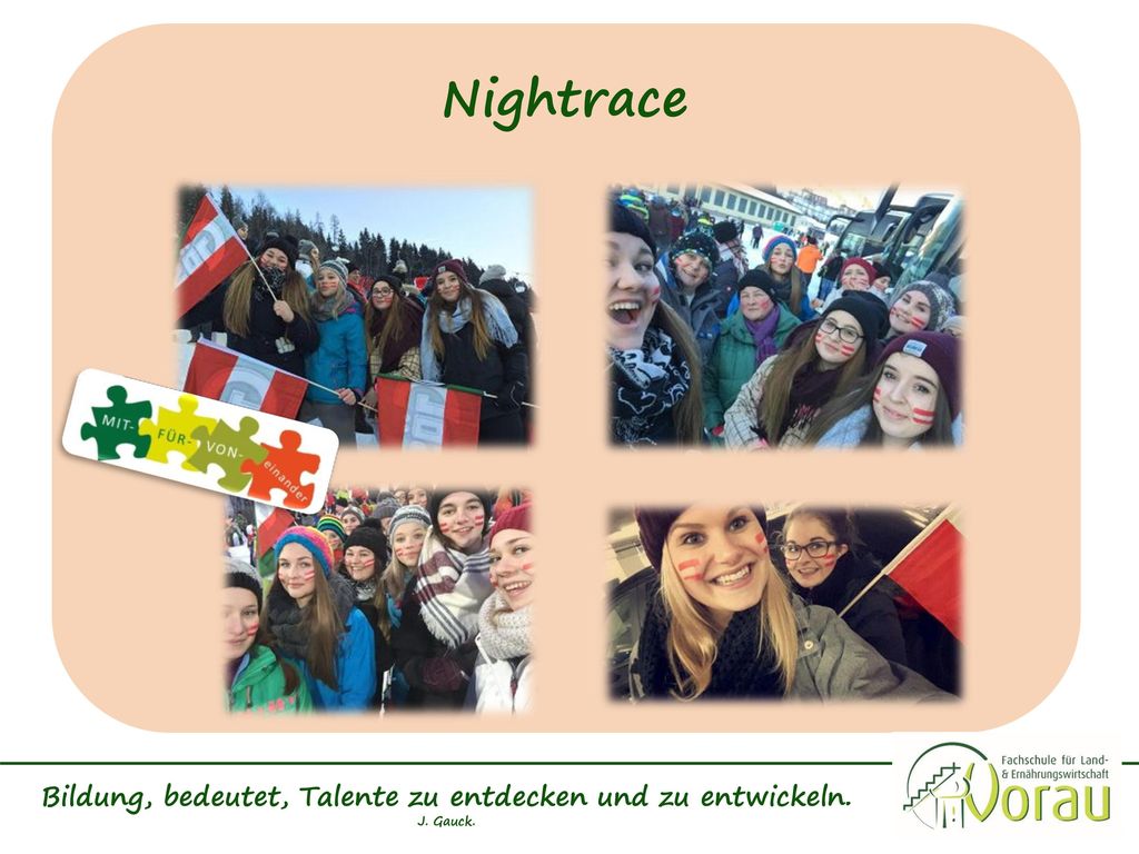 Bildung, bedeutet, Talente zu entdecken und zu entwickeln. J. Gauck.