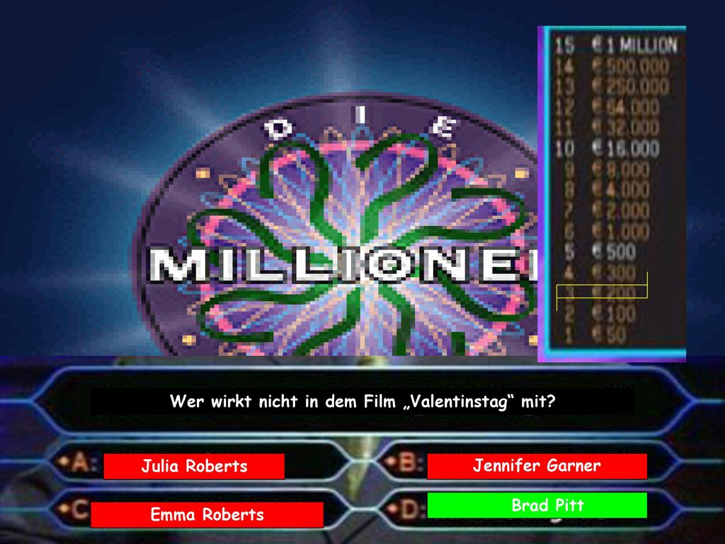 Wer wirkt nicht in dem Film „Valentinstag mit