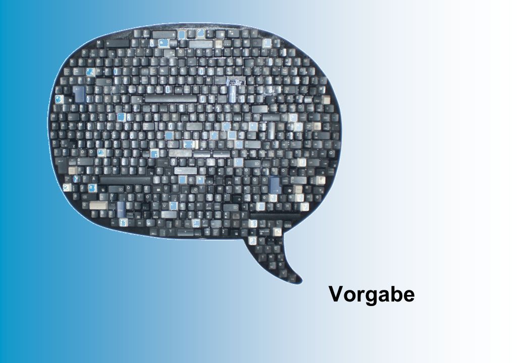 Vorgabe