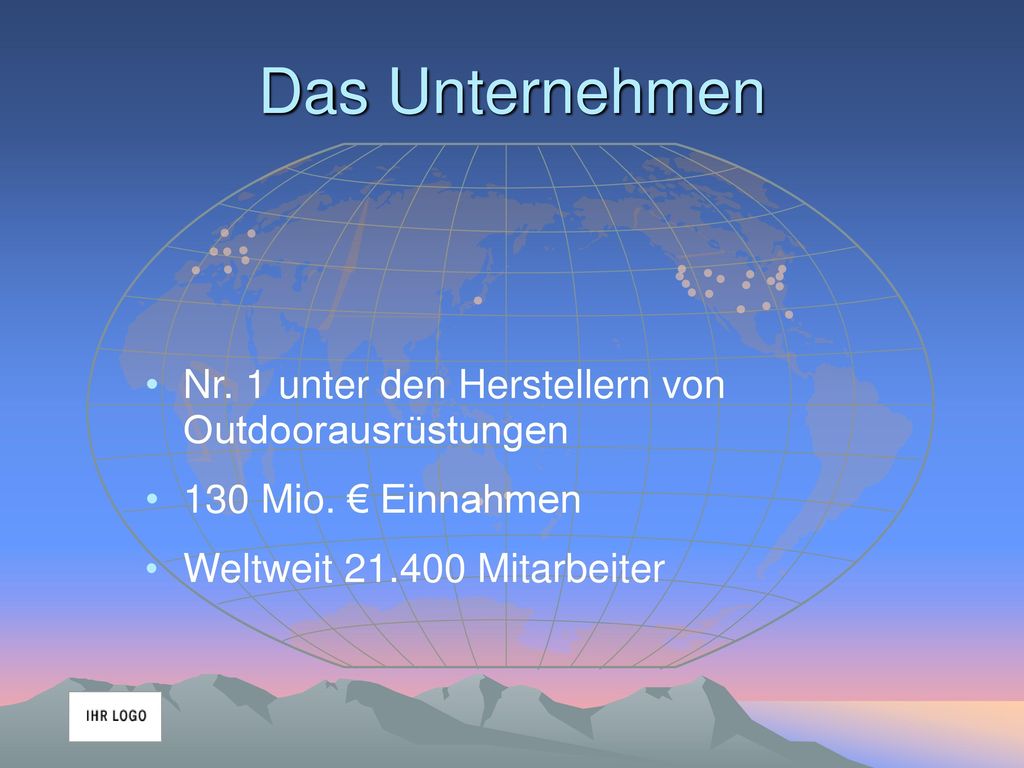 Das Unternehmen Nr. 1 unter den Herstellern von Outdoorausrüstungen