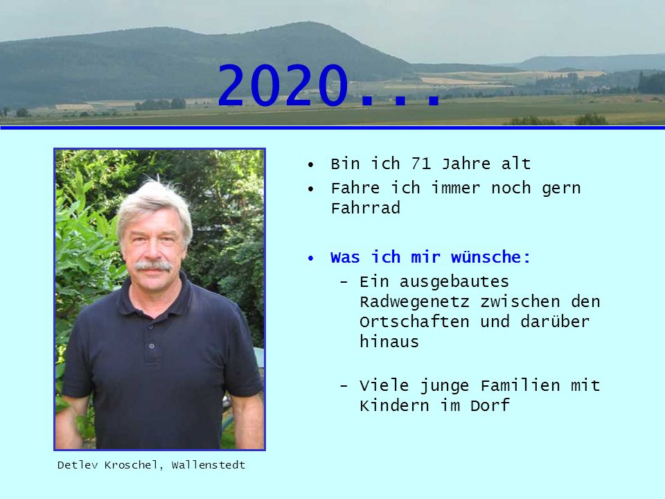 Bin ich 71 Jahre alt Fahre ich immer noch gern Fahrrad