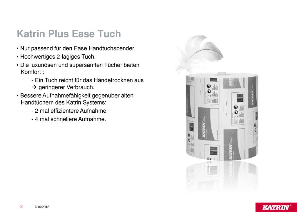 Katrin Plus Ease Tuch • Nur passend für den Ease Handtuchspender.