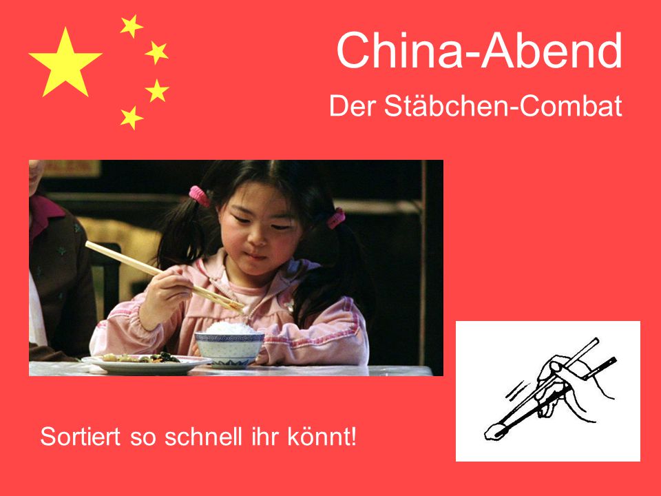 Der Stäbchen-Combat Sortiert so schnell ihr könnt!