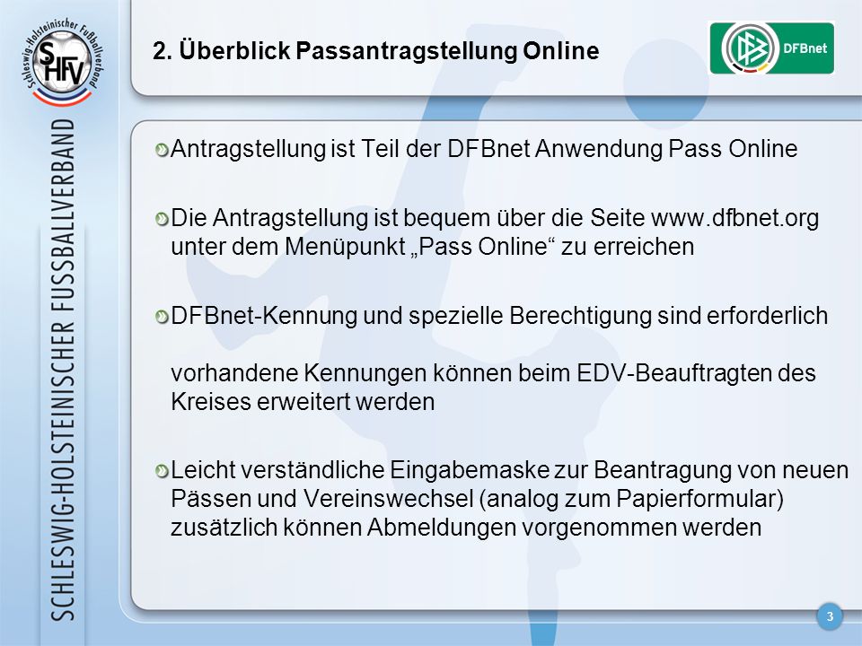 2. Überblick Passantragstellung Online
