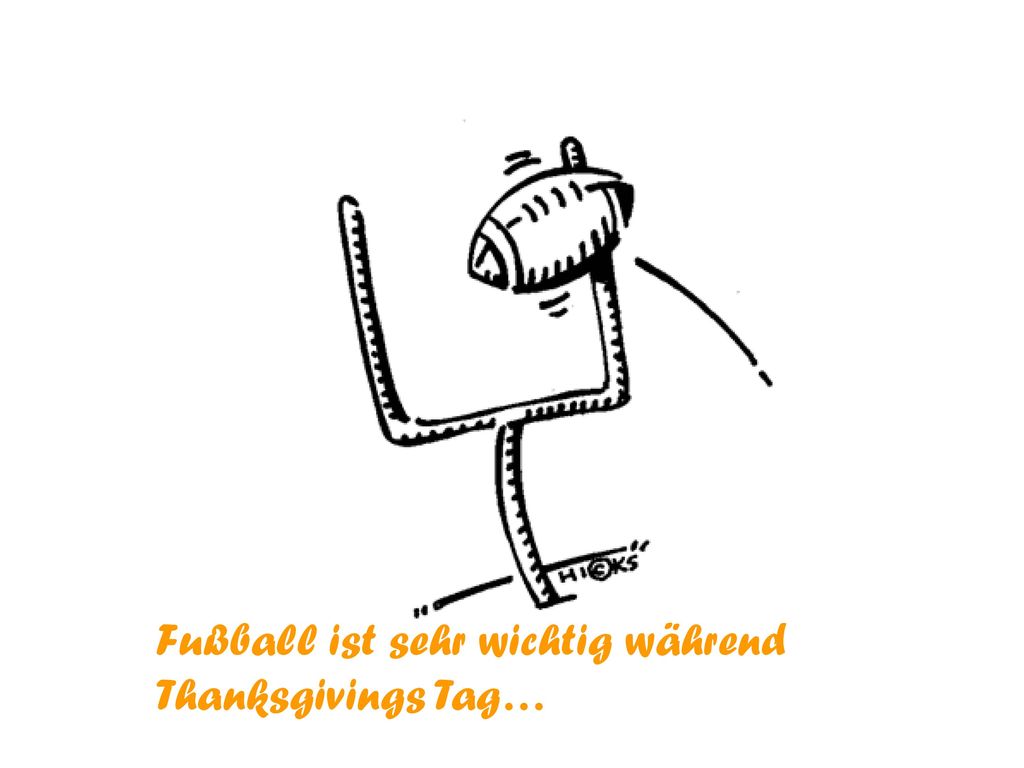 Fußball ist sehr wichtig während Thanksgivings Tag…