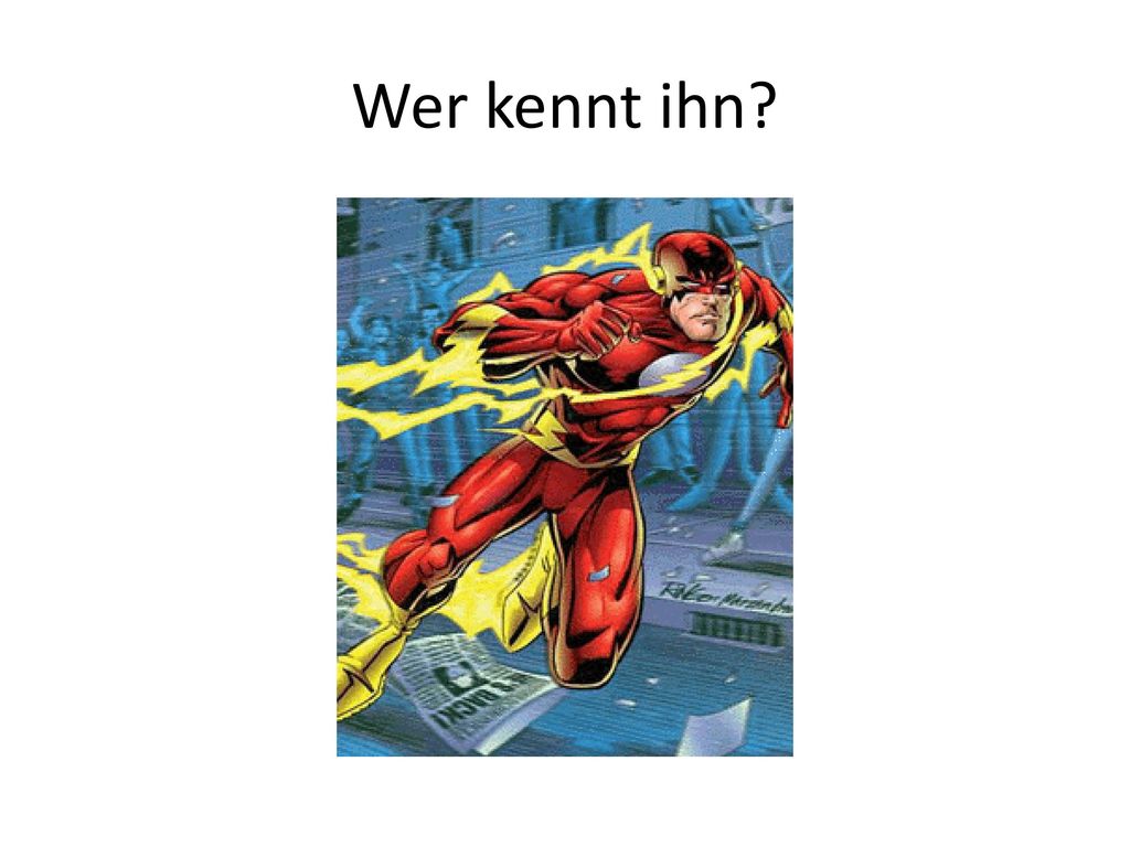 Wer kennt ihn I’m afraid I don’t know this one well enough.