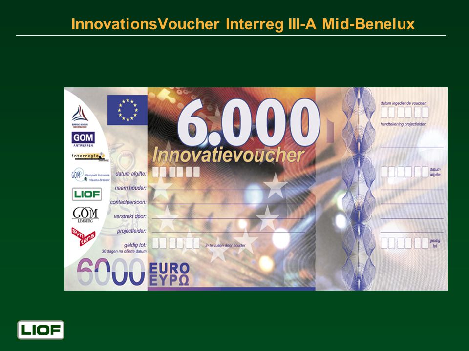 InnovationsVoucher Interreg III-A Mid-Benelux