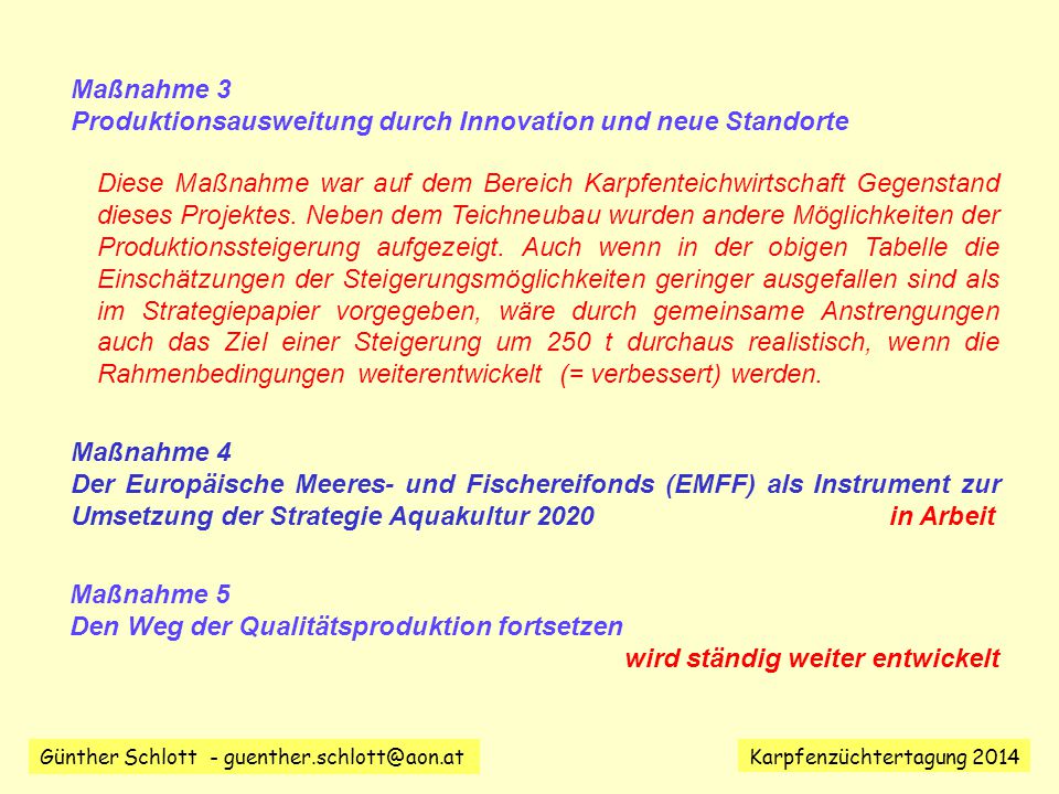 Produktionsausweitung durch Innovation und neue Standorte