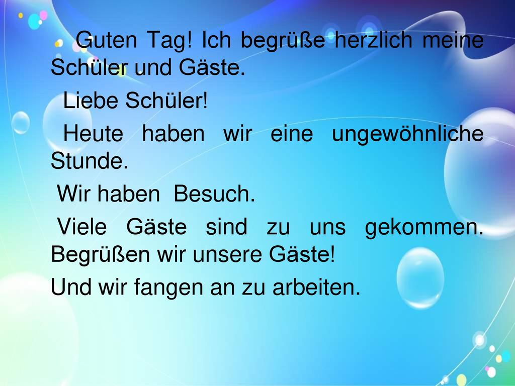 Mundgymnastik Im Deutschunterricht