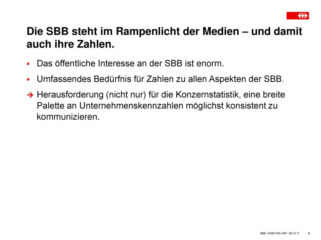 Die SBB steht im Rampenlicht der Medien – und damit auch ihre Zahlen.