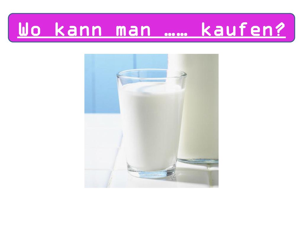MUST be able to recognise shops in German ppt herunterladen