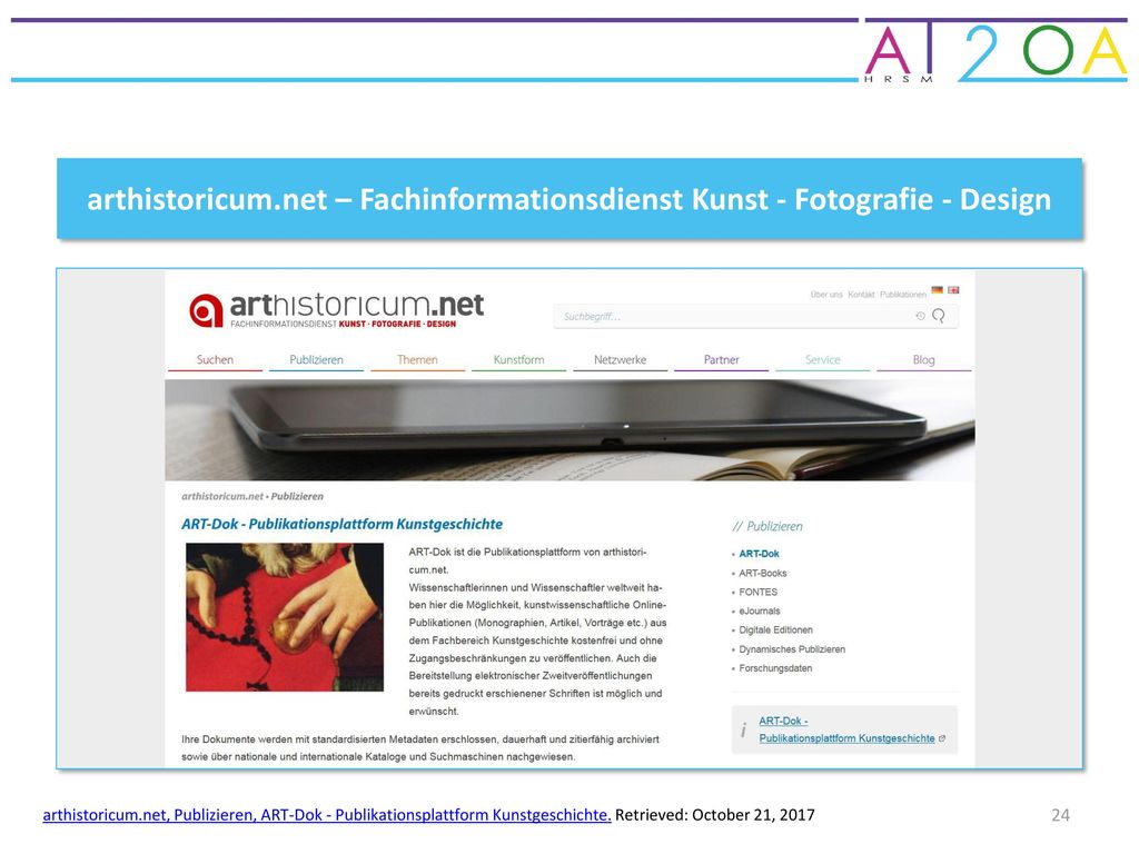arthistoricum.net – Fachinformationsdienst Kunst - Fotografie - Design