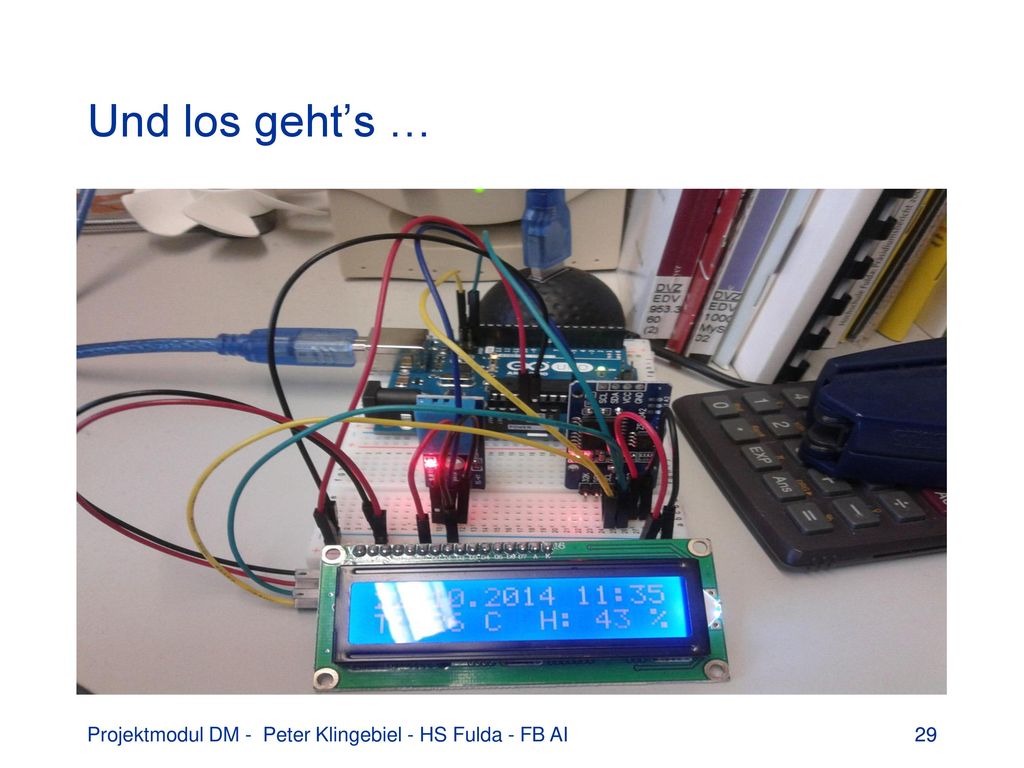Und los geht’s … Projektmodul DM - Peter Klingebiel - HS Fulda - FB AI