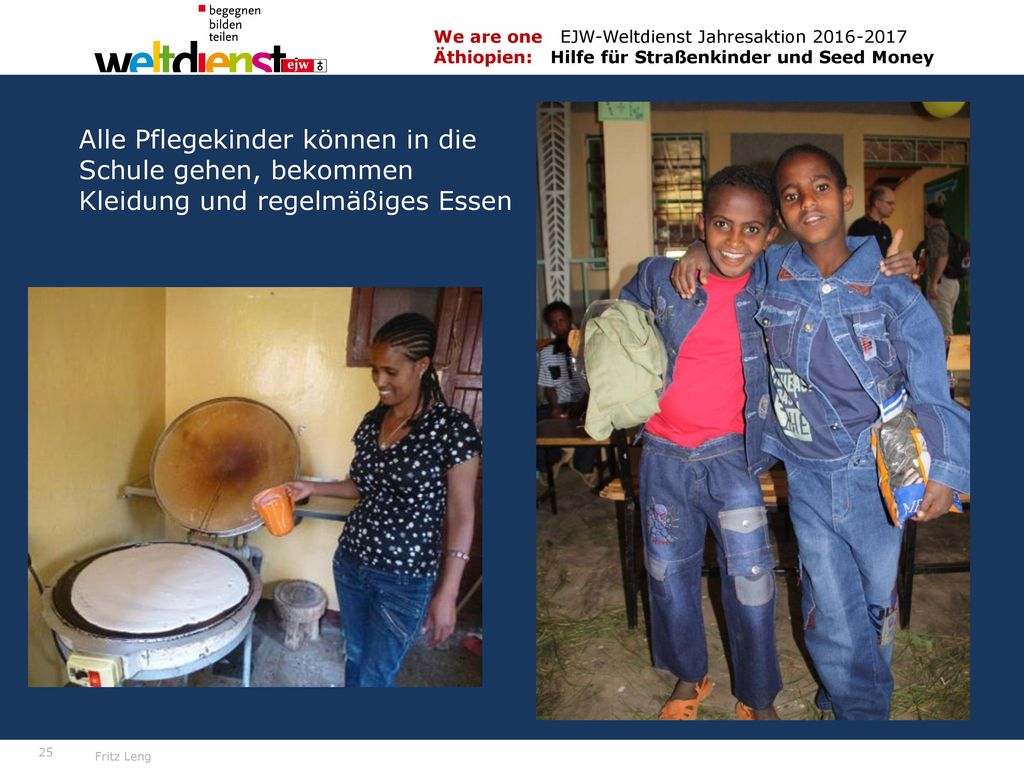 Alle Pflegekinder können in die Schule gehen, bekommen Kleidung und regelmäßiges Essen