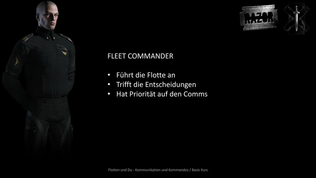 Flotten und Du - Kommunikation und Kommandos / Basis Kurs