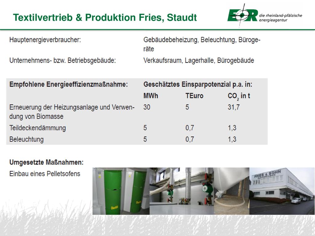 Textilvertrieb & Produktion Fries, Staudt