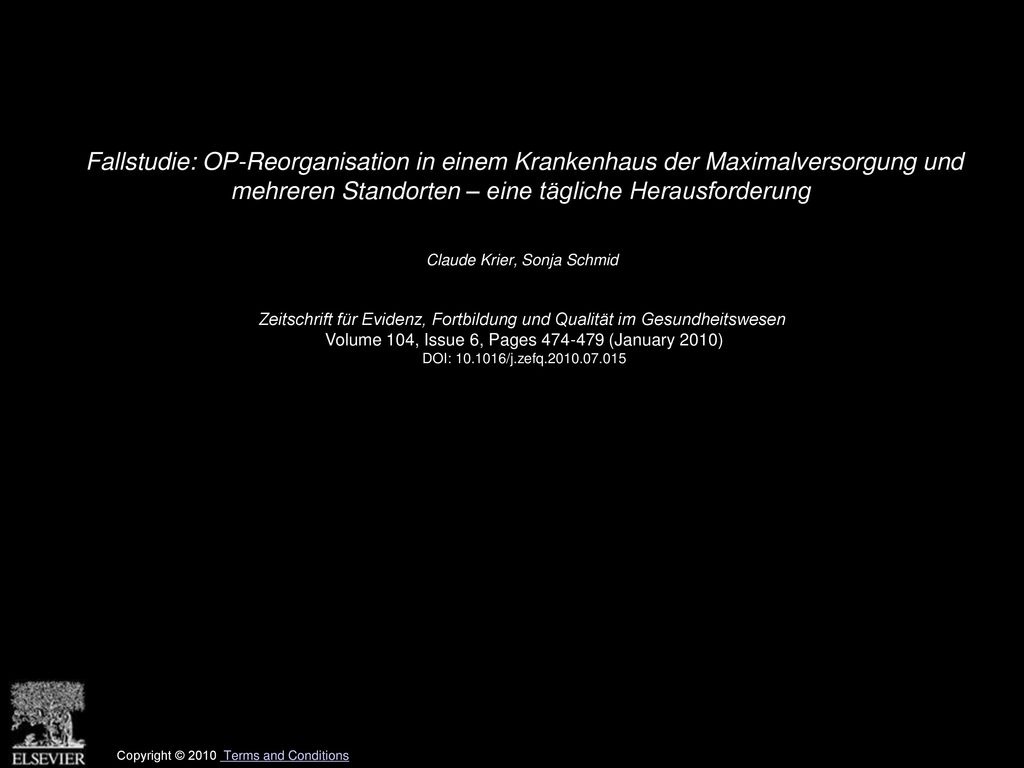 Fallstudie: OP-Reorganisation in einem Krankenhaus der Maximalversorgung und mehreren Standorten – eine tägliche Herausforderung