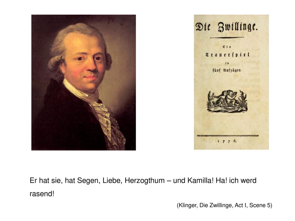 Er hat sie, hat Segen, Liebe, Herzogthum – und Kamilla. Ha
