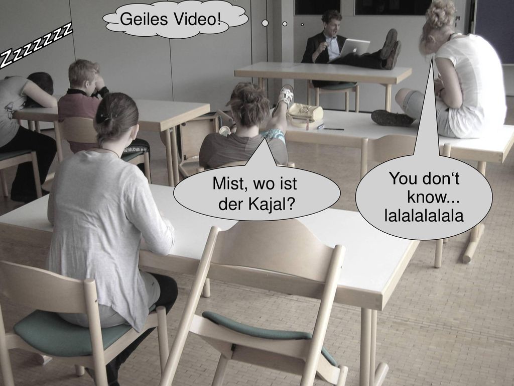 Zzzzzzz Geiles Video! You don‘t know... Mist, wo ist der Kajal