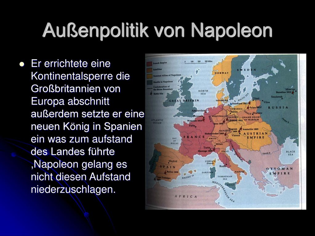 Außenpolitik von Napoleon