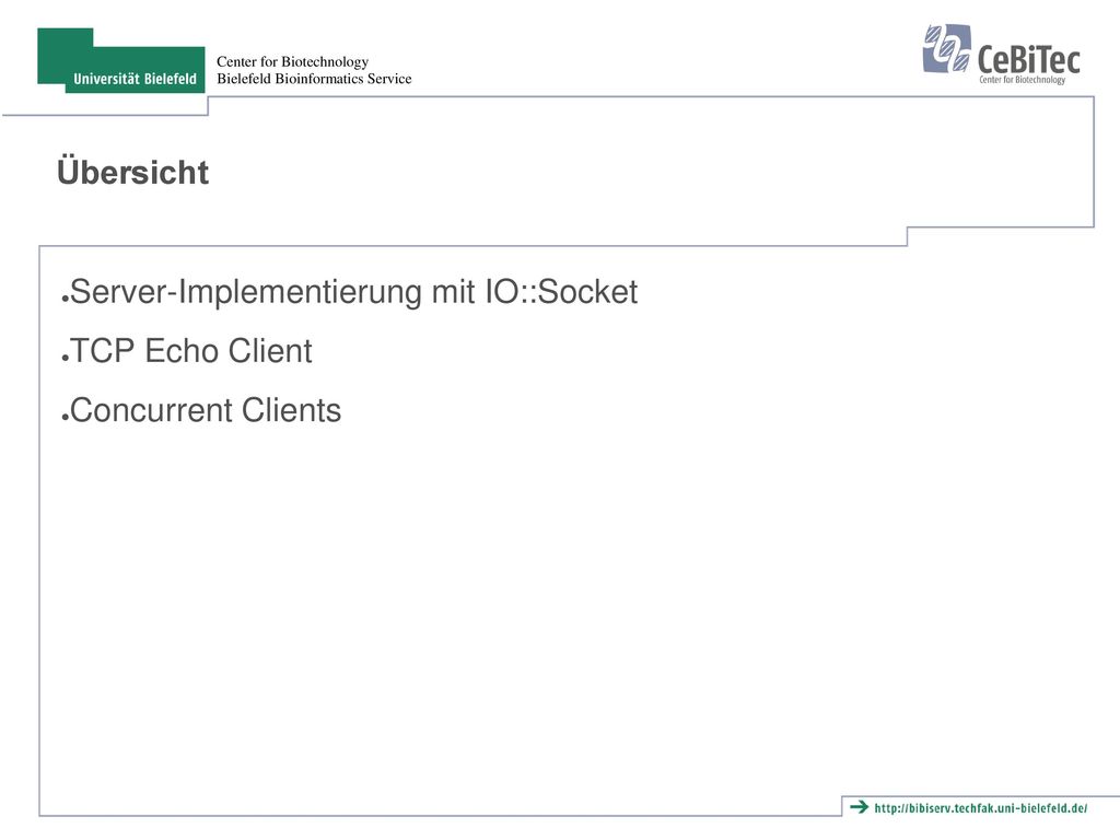 Netzwerk - Programmierung - ppt herunterladen