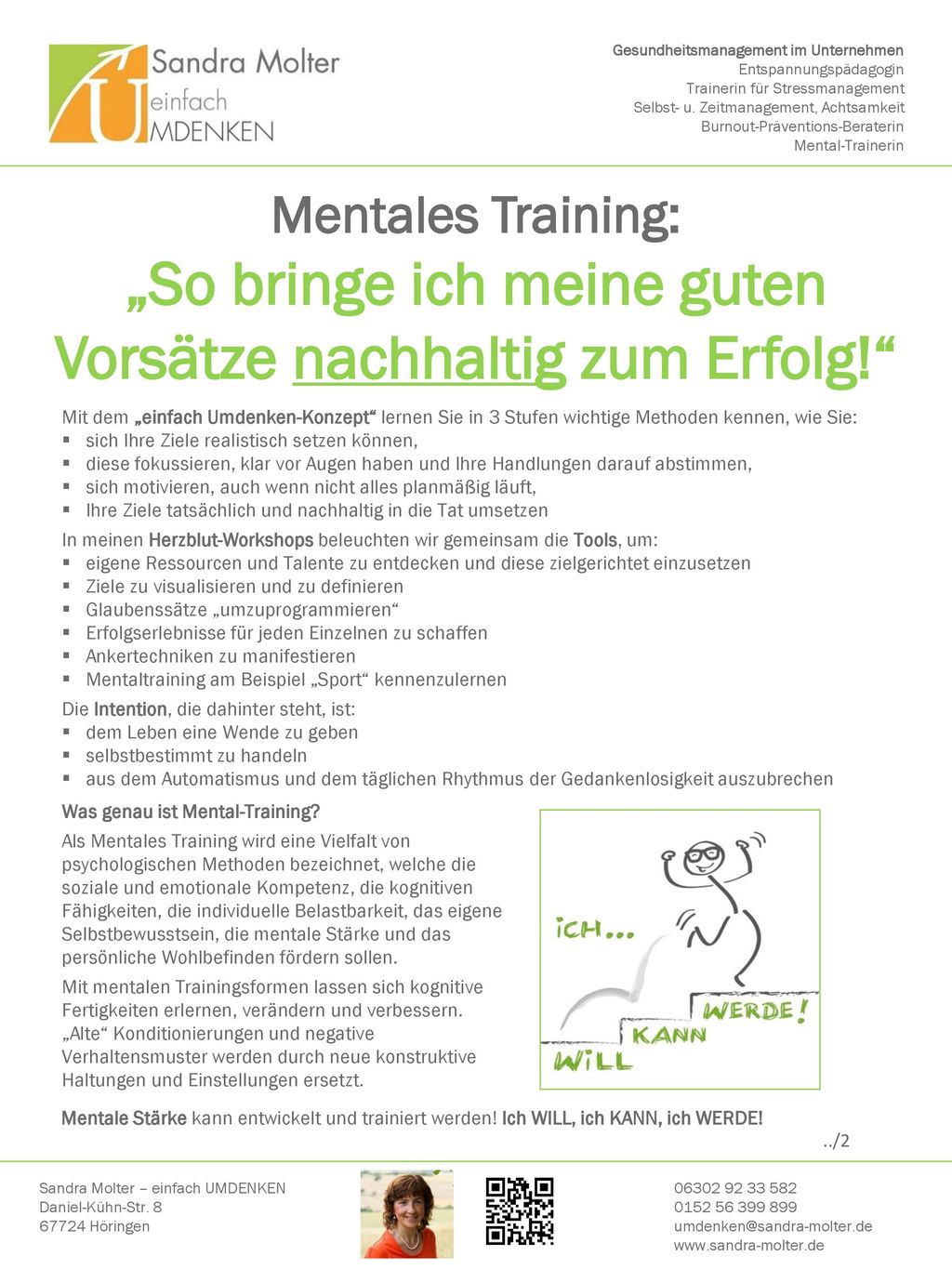 „So bringe ich meine guten Vorsätze nachhaltig zum Erfolg!