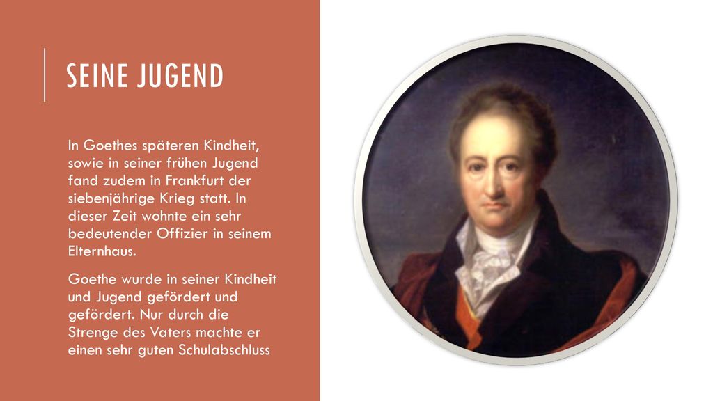 Johann Wolfang Von Goethe Ppt Herunterladen