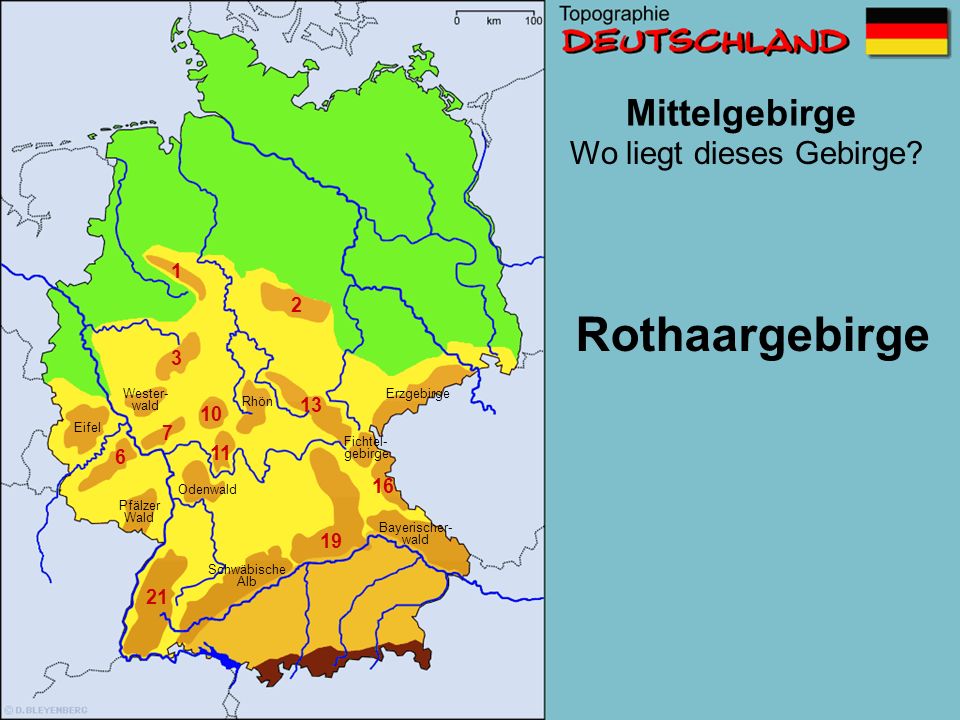 Rothaargebirge Mittelgebirge Wo liegt dieses Gebirge