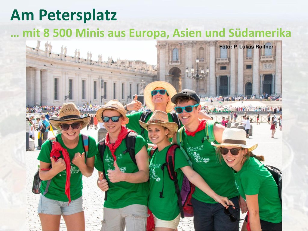 Am Petersplatz … mit Minis aus Europa, Asien und Südamerika